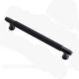 NNEDSZ Black Furniture Door Kitchen Cabinet Handle Handles Pull Pulls Cupboard 160mm