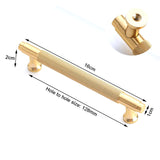 NNEDSZ Gold Furniture Door Kitchen Cabinet Handle Handles Pull Pulls Cupboard 128mm