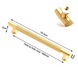 NNEDSZ Gold Furniture Door Kitchen Cabinet Handle Handles Pull Pulls Cupboard 160mm