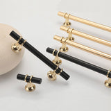 NNEDSZ Luxury Design Kitchen Cabinet Handles Drawer Bar Handle Pull Black 128mm