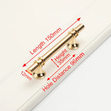 NNEDSZ Luxury Design Kitchen Cabinet Handles Drawer Bar Handle Pull Gold 96MM