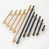 NNEDSZ Luxury Design Kitchen Cabinet Handles Drawer Bar Handle Pull Gold T Bar