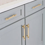 NNEDSZ Luxury Design Kitchen Cabinet Handles Drawer Bar Handle Pull Gold T Bar