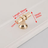 NNEDSZ Luxury Design Kitchen Cabinet Handles Drawer Bar Handle Pull Gold T Bar