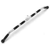 NNEDSZ 120cm Tricep Press Solid Pulldown Bar Cable Machine Revolving LAT Pull down Bar Rotating Curl Bar