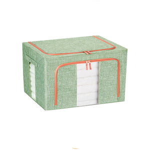 NNEDSZ 24L Cloth Storage Box Closet Organizer Storage Bags Clothes Storage Bags Wardrobe Organizer Idea GREEN