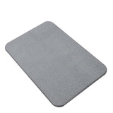 NNEDSZ 60cm*40cm Diatomaceous Earth Bath Mat, Nonslip Absorbent - Fast Drying Bathroom Floor Shower Mats Anti-Slip Mat