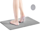 NNEDSZ 60cm*40cm Diatomaceous Earth Bath Mat, Nonslip Absorbent - Fast Drying Bathroom Floor Shower Mats Anti-Slip Mat