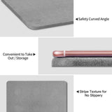 NNEDSZ 60cm*40cm Diatomaceous Earth Bath Mat, Nonslip Absorbent - Fast Drying Bathroom Floor Shower Mats Anti-Slip Mat