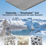 NNEDSZ 60cm*40cm Diatomaceous Earth Bath Mat, Nonslip Absorbent - Fast Drying Bathroom Floor Shower Mats Anti-Slip Mat
