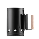NNEDSZ Fast Fire Starter Bucket BBQ Charcoal Chimney Starter Stainless Steel Easy Start Fire