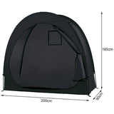 NNEDSZ Bike Cover Storage Tent Durable Waterproof Anti-Dust Foldable Outdoor Tools Storage Shed
