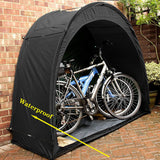 NNEDSZ Bike Cover Storage Tent Durable Waterproof Anti-Dust Foldable Outdoor Tools Storage Shed