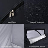 NNEDSZ Bike Cover Storage Tent Durable Waterproof Anti-Dust Foldable Outdoor Tools Storage Shed