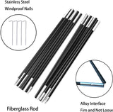 NNEDSZ Bike Cover Storage Tent Durable Waterproof Anti-Dust Foldable Outdoor Tools Storage Shed