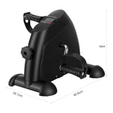 NNEDSZ Mini Exercise Bike Pedal Exerciser Resistance Cycle Trainer Indoor Home Gym