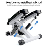 NNEDSZ Fitness Stair Stepper Twist Household Hydraulic Stepper Resistance Bands Home Gym