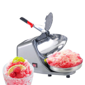 NNEDSZ 300W Electric Ice Crusher Shaver StainlessSteel Blade Cone Maker Kitchen machine