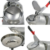 NNEDSZ 300W Electric Ice Crusher Shaver StainlessSteel Blade Cone Maker Kitchen machine