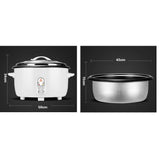 NNEDSZ 13L Restaurant Commercial Rice Cooker Hotel  Non-Stick Automatic Insulation