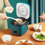 NNEDSZ 1.2L Multifunction Mini Electric Rice Cooker Heating Food Steamer Meal Cooking Pot