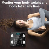 NNEDSZ LCD Scales Body Weight Bathroom Bath room Body Fat Gym Fitness Scale BMI BMR