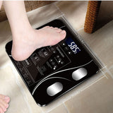 NNEDSZ LCD Scales Body Weight Bathroom Bath room Body Fat Gym Fitness Scale BMI BMR