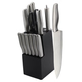 NNEDSZ High-Carbon Stainless Steel 14-Piece Kitchen Knife Set Chefs Cooks Knives Knife Sharpening