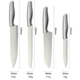 NNEDSZ High-Carbon Stainless Steel 14-Piece Kitchen Knife Set Chefs Cooks Knives Knife Sharpening