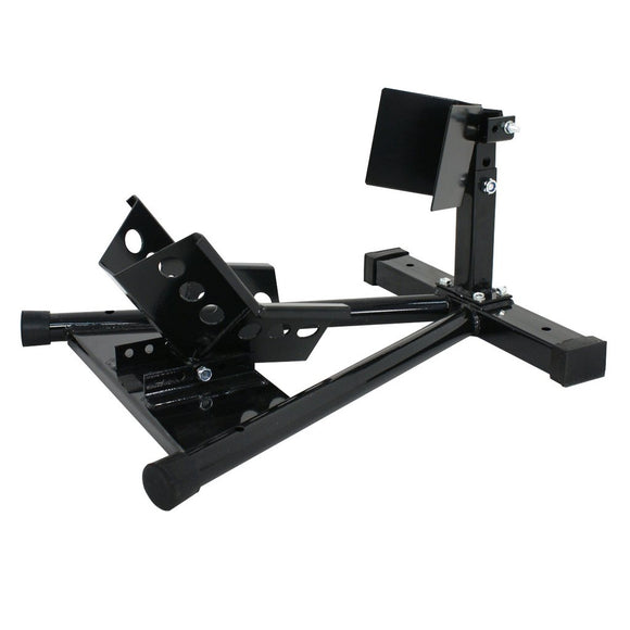 NNEDSZ Motorcycle Motorbike Wheel Chock Lift Stand Self Locking Clamp