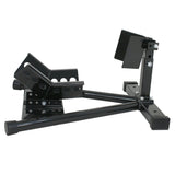 NNEDSZ Motorcycle Motorbike Wheel Chock Lift Stand Self Locking Clamp