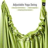 NNEDSZ Green Fitness Yoga Strap Band Waist Trainer Leg Door Swing Adjustable Ballet Dancer