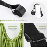 NNEDSZ Green Fitness Yoga Strap Band Waist Trainer Leg Door Swing Adjustable Ballet Dancer
