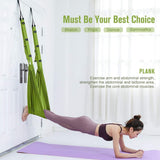 NNEDSZ Green Fitness Yoga Strap Band Waist Trainer Leg Door Swing Adjustable Ballet Dancer