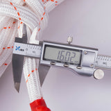 NNEDSZ 16mm 50m Safety Climbing Rope Nylon Rock Static Outdoor Boat Anchor Marine Rope Dock Lines Rope