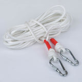 NNEDSZ 8mm 10m Safety Climbing Rope Nylon Rock Static Outdoor Boat Anchor Marine Rope Dock Lines Rope