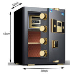 NNEDSZ 45cm Large Digital Electronic Safe Deposit Safe Security Box Office Home Cash Jewelry