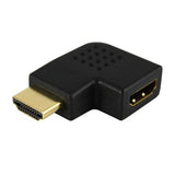 NNEDSZ HDMI Port Saver Male to Female 90 Degree Vertical Flat Left For HDMI Cable