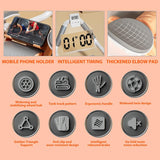 NNEDSZ Elbow Support Automatic Rebound Abdominal Wheel Plank Machine Ab Roller Abs Workout Belly Orange