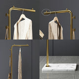 NNEDSZ Metal Coat Rack Marble Base Hooks Clothes Coats Bag Tree Hat Display Hanger Stand Organiser