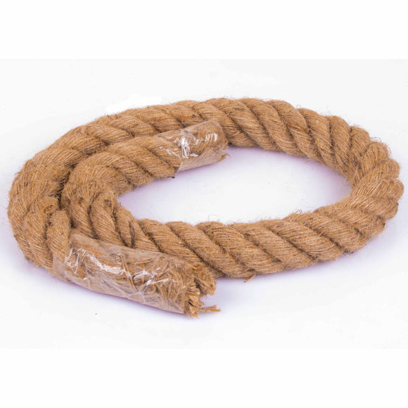 NNEDSZ 1m Sisal 50mm Rope Natural Twine Cord Thick Jute Hemp Manila  Crafting Home Decor