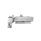 NNEDSZ 8 Pack 304 Stainless Steel Cabinet Hinges 100 Degree Soft Closing Full Overlay Door Hinge Nickel Plated Finish