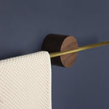 NNEDSZ 60CM Brushed Golden Brass Towel Bar Bathroom Kitchen Hand Towel Rack Holder Hanger