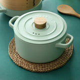 NNEDSZ 3.5L Ceramic Cooking Pot Clay Pot Japanese Donabe Chinese Ceramic Claypot Cookware Stockpot Lid
