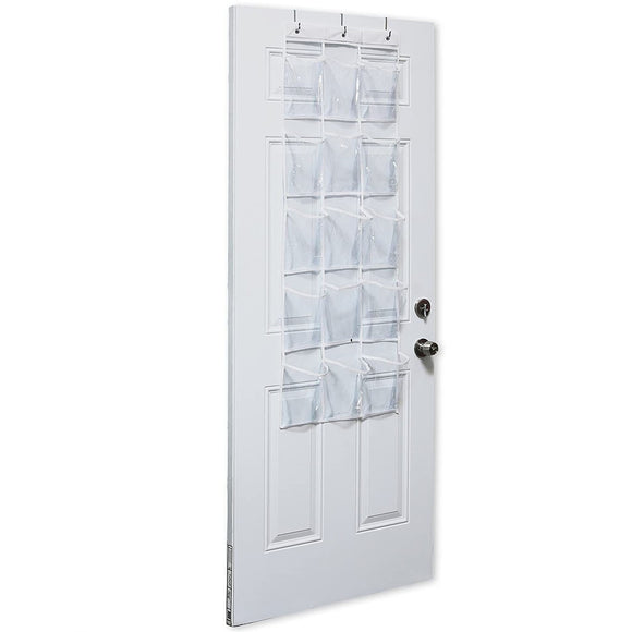 NNEDSZ 15 Pockets Over The Door Rack Hanging Kitchen Organizer Pantry Organizer Shoe Storage