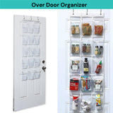 NNEDSZ 15 Pockets Over The Door Rack Hanging Kitchen Organizer Pantry Organizer Shoe Storage