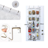 NNEDSZ 15 Pockets Over The Door Rack Hanging Kitchen Organizer Pantry Organizer Shoe Storage