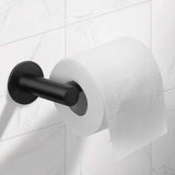 NNEDSZ Toilet Paper Holder Self Adhesive Black Bathroom Paper Roll Holder Roll Holder 304