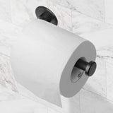 NNEDSZ Toilet Paper Holder Self Adhesive Black Bathroom Paper Roll Holder Roll Holder 304