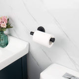 NNEDSZ Toilet Paper Holder Black Wall Mount Bathroom Paper Roll Holder Roll Holder 304